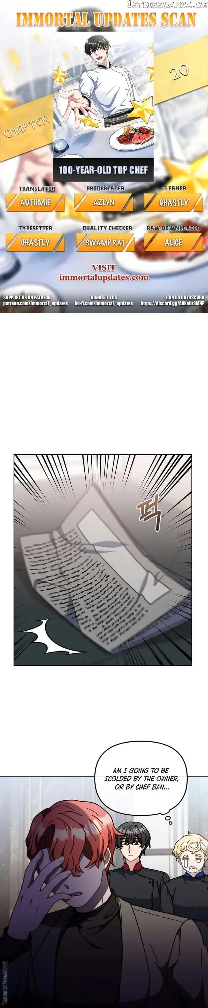 100-Year-Old Top Chef Chapter 20 Page 2