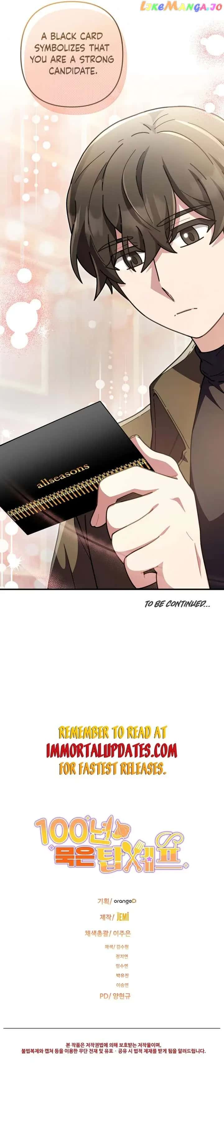 100-Year-Old Top Chef Chapter 30 Page 33