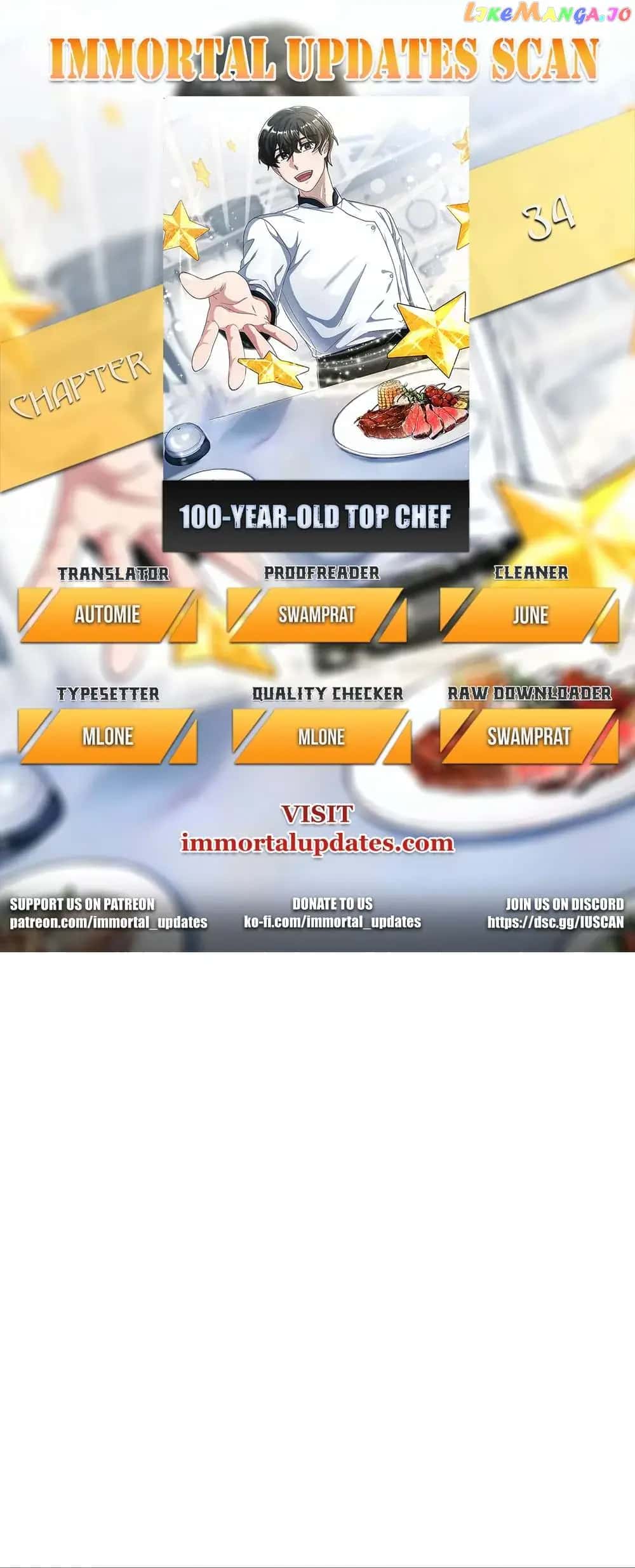 100-Year-Old Top Chef Chapter 34 Page 2