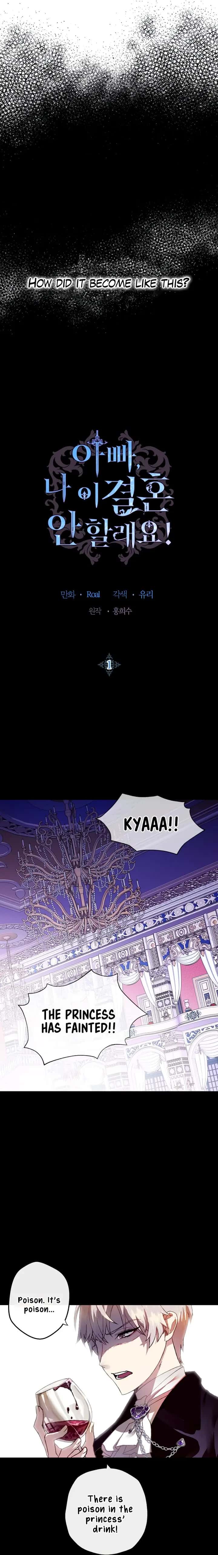 Father, I Don't Want To Get Married Chapter 1 Page 4