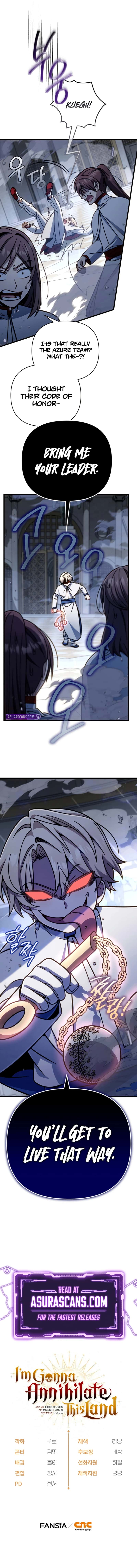 I'm Gonna Annihilate This Land Chapter 40 Page 13