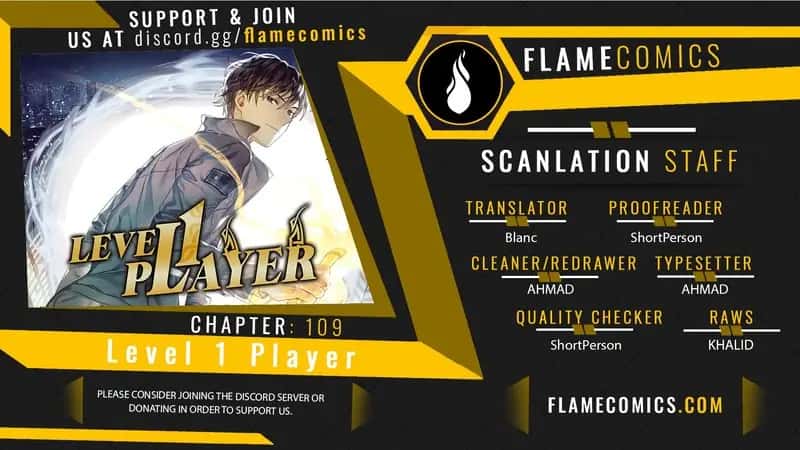 Level 1 Player Chapter 109 Page 1