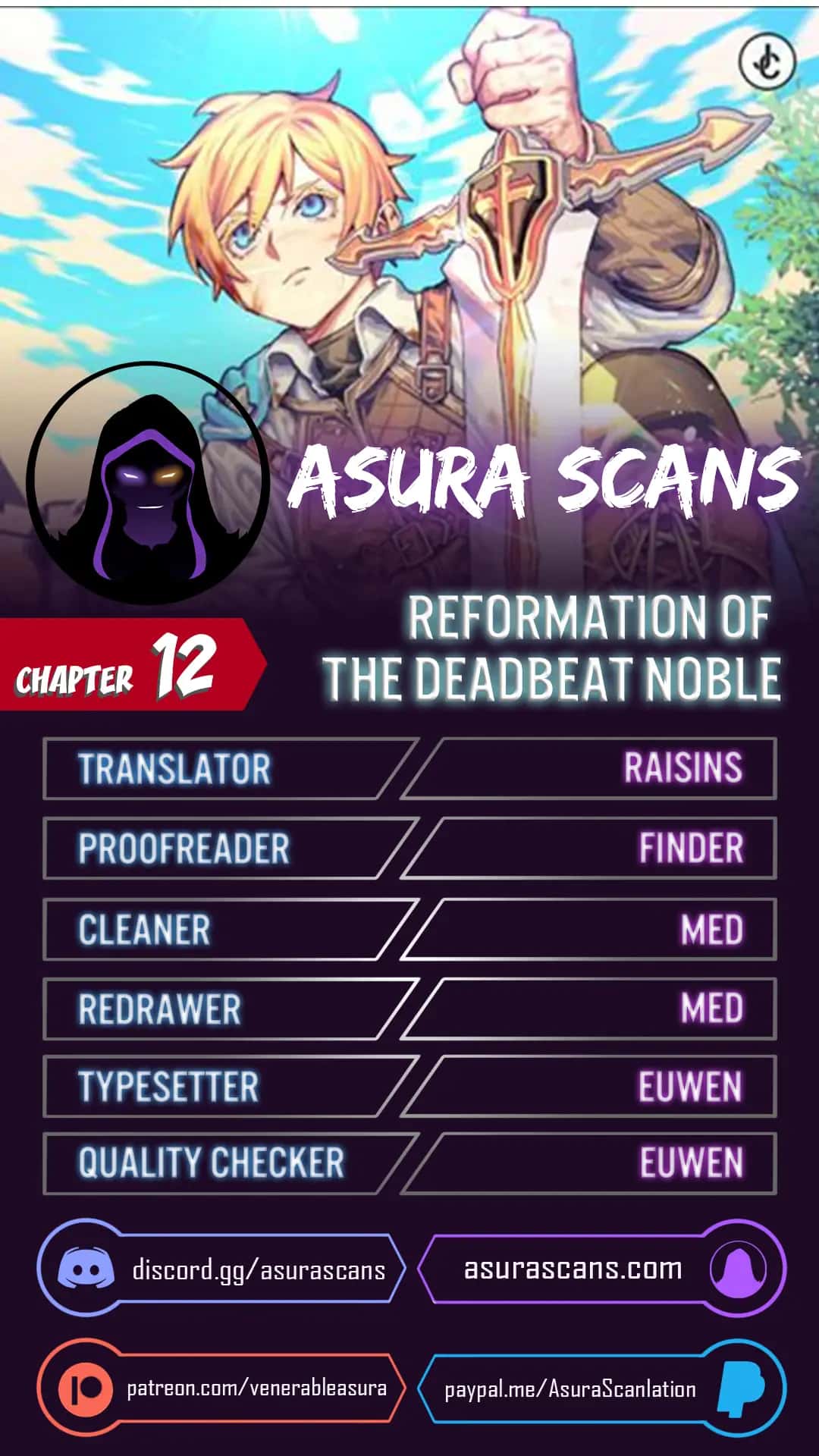 Reformation of the Deadbeat Noble Chapter 12 Page 1
