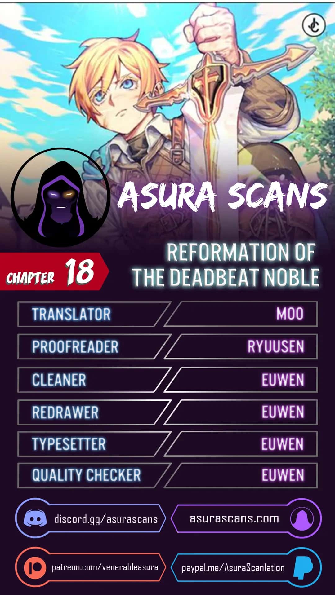 Reformation of the Deadbeat Noble Chapter 18 Page 1