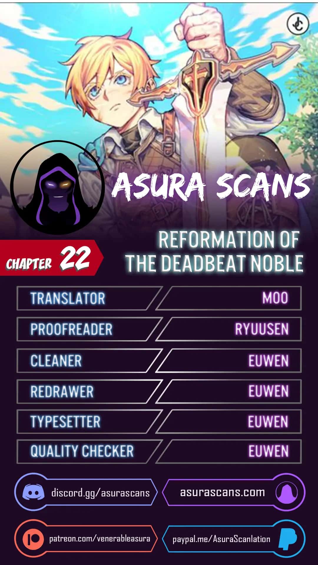 Reformation of the Deadbeat Noble Chapter 22 Page 1