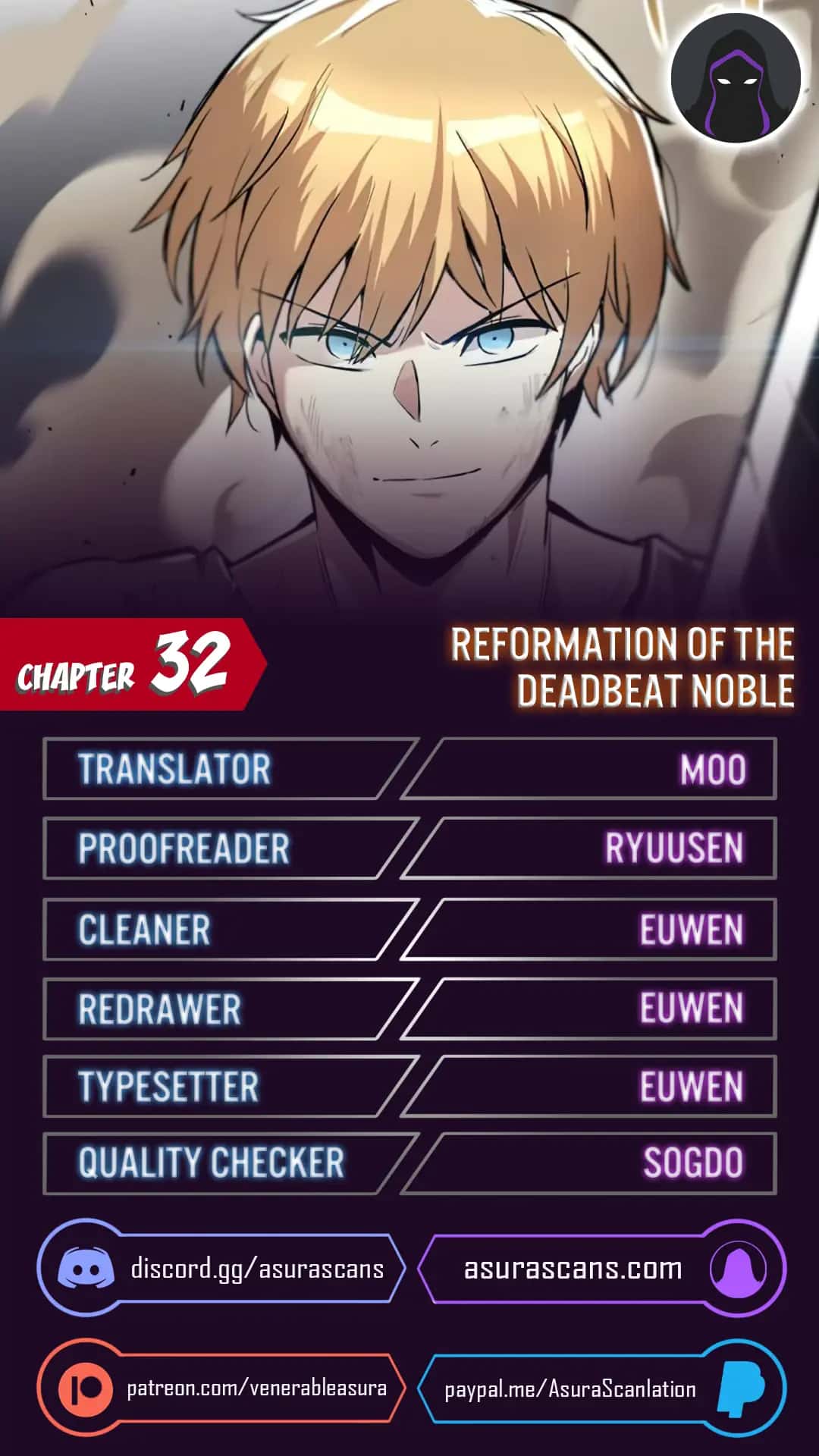 Reformation of the Deadbeat Noble Chapter 32 Page 1