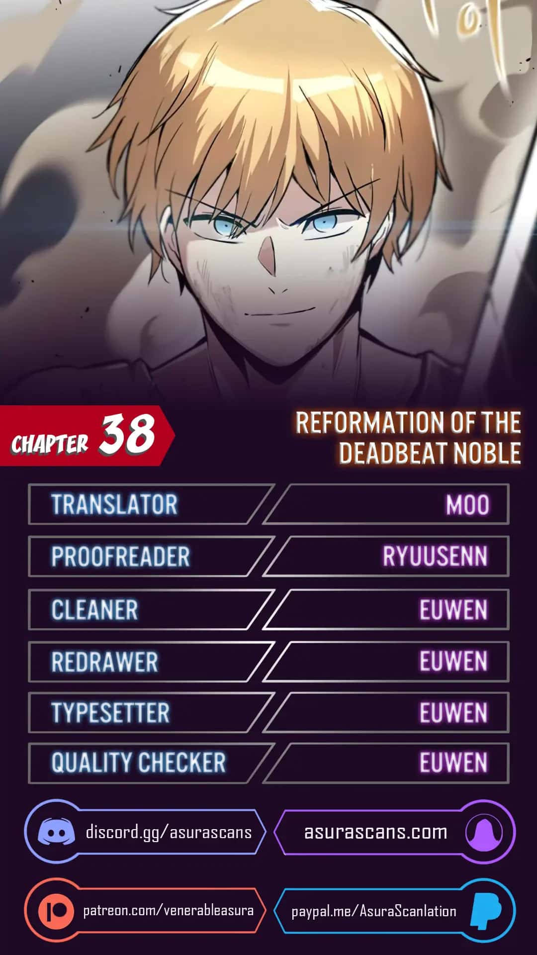 Reformation of the Deadbeat Noble Chapter 38 Page 1