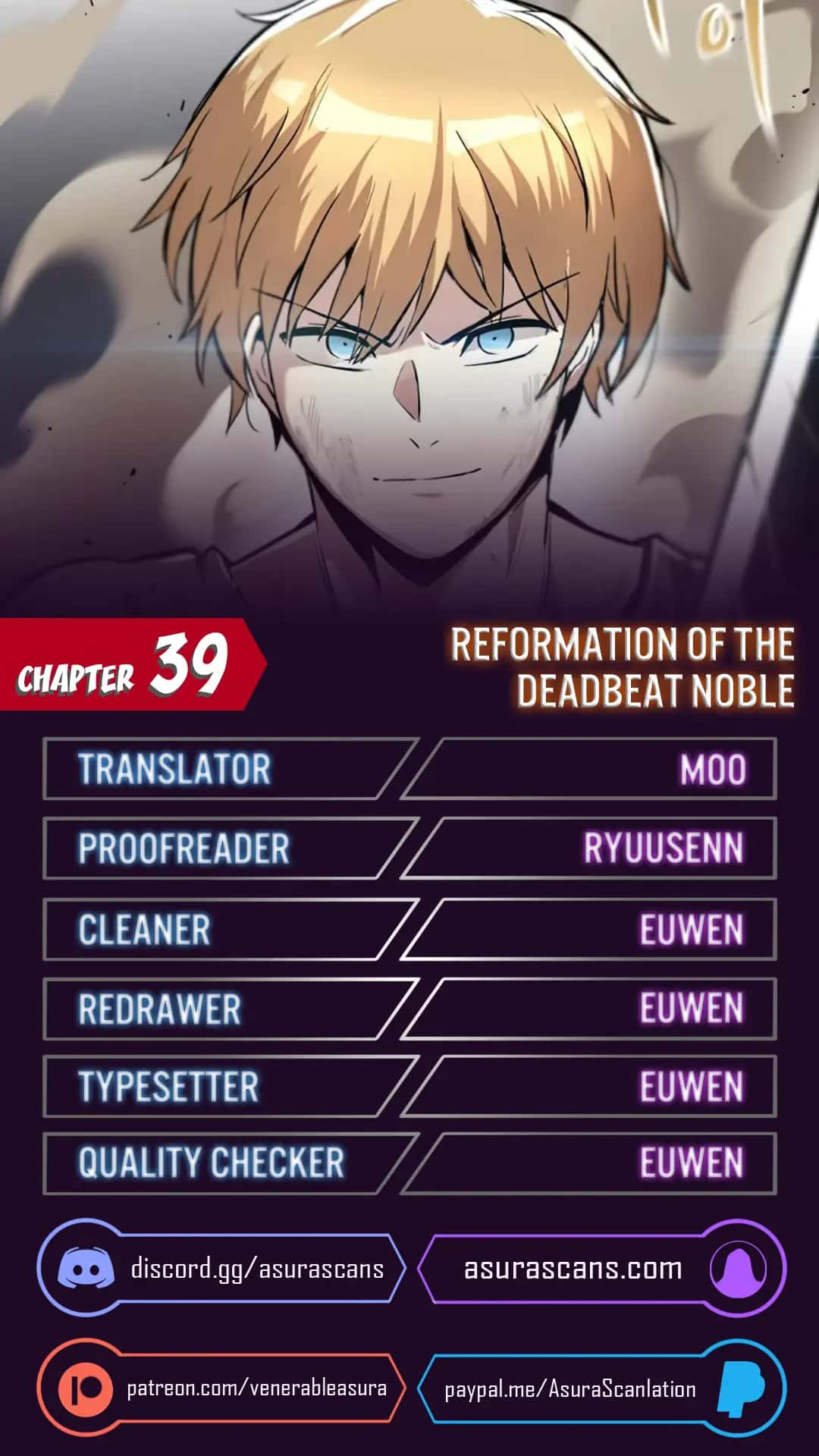 Reformation of the Deadbeat Noble Chapter 39 Page 1