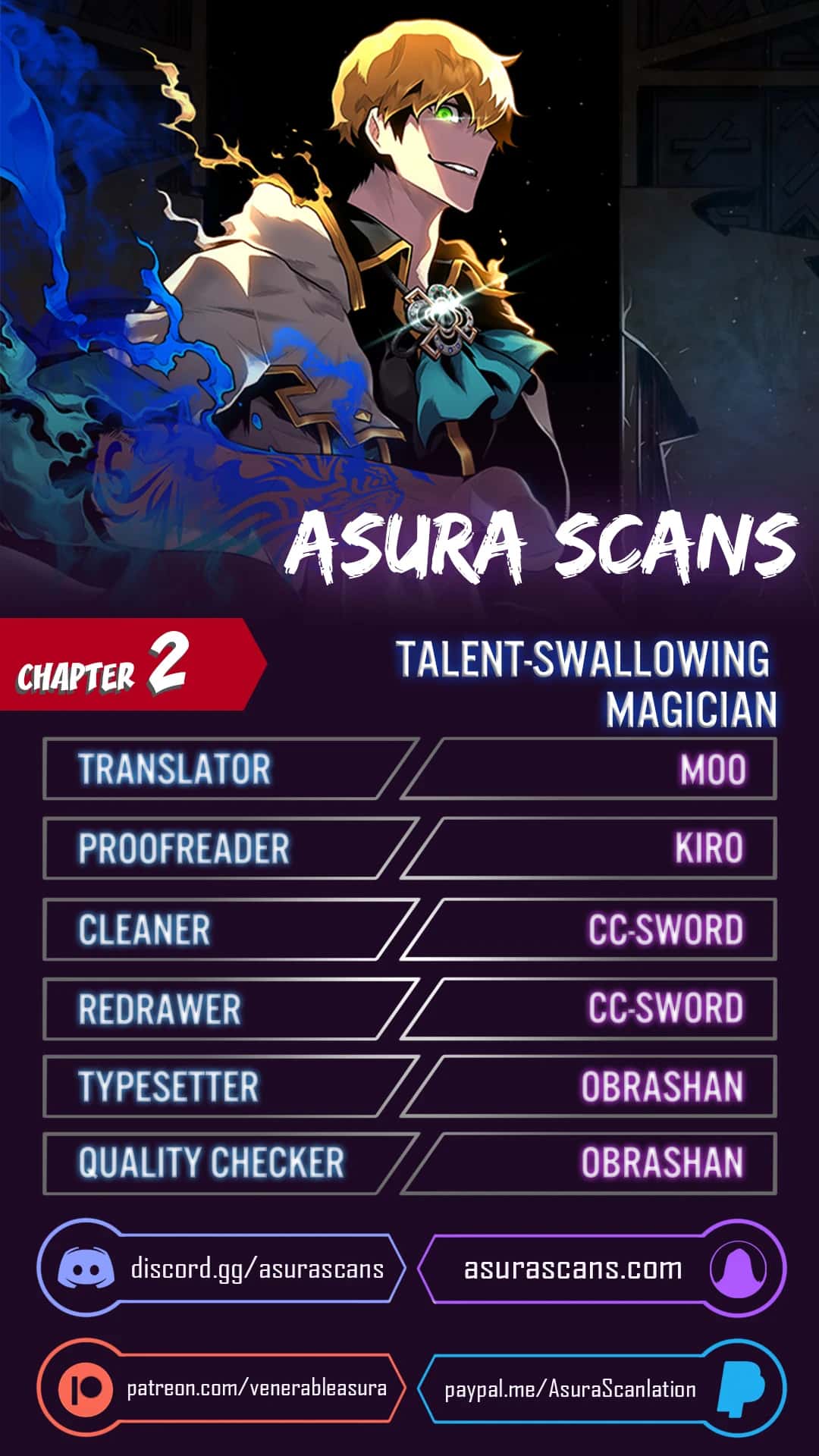 Talent-Swallowing Magician Chapter 2 Page 1