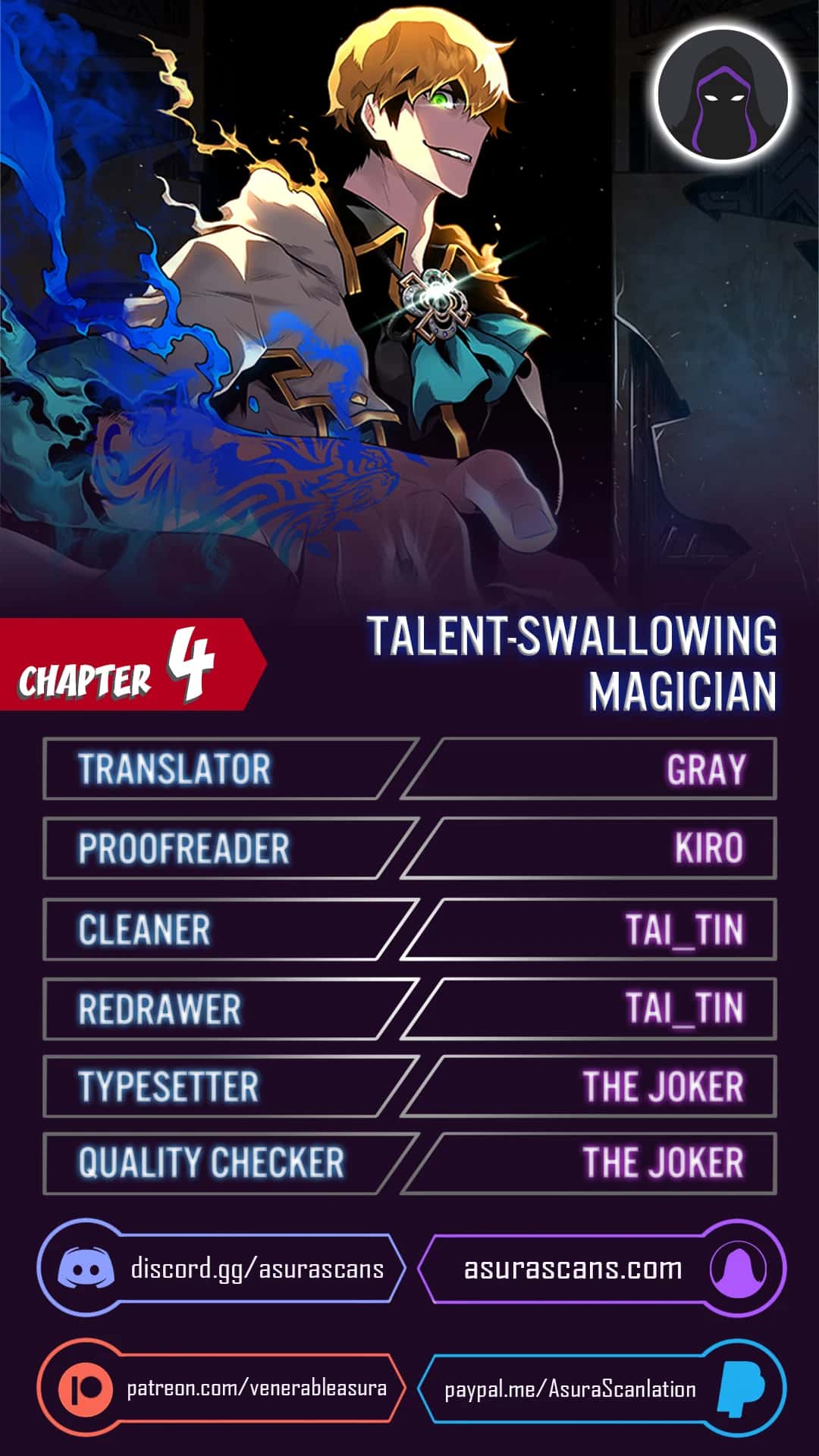 Talent-Swallowing Magician Chapter 4 Page 1