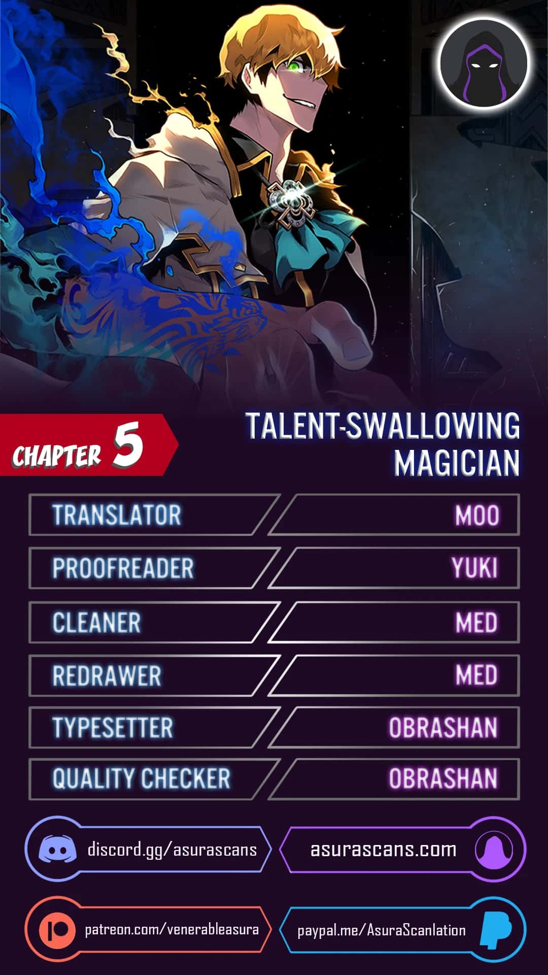 Talent-Swallowing Magician Chapter 5 Page 1