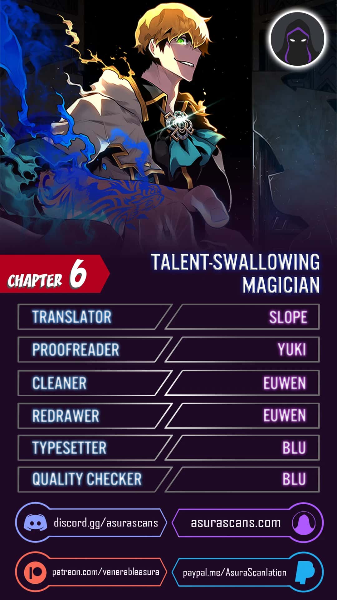 Talent-Swallowing Magician Chapter 6 Page 1