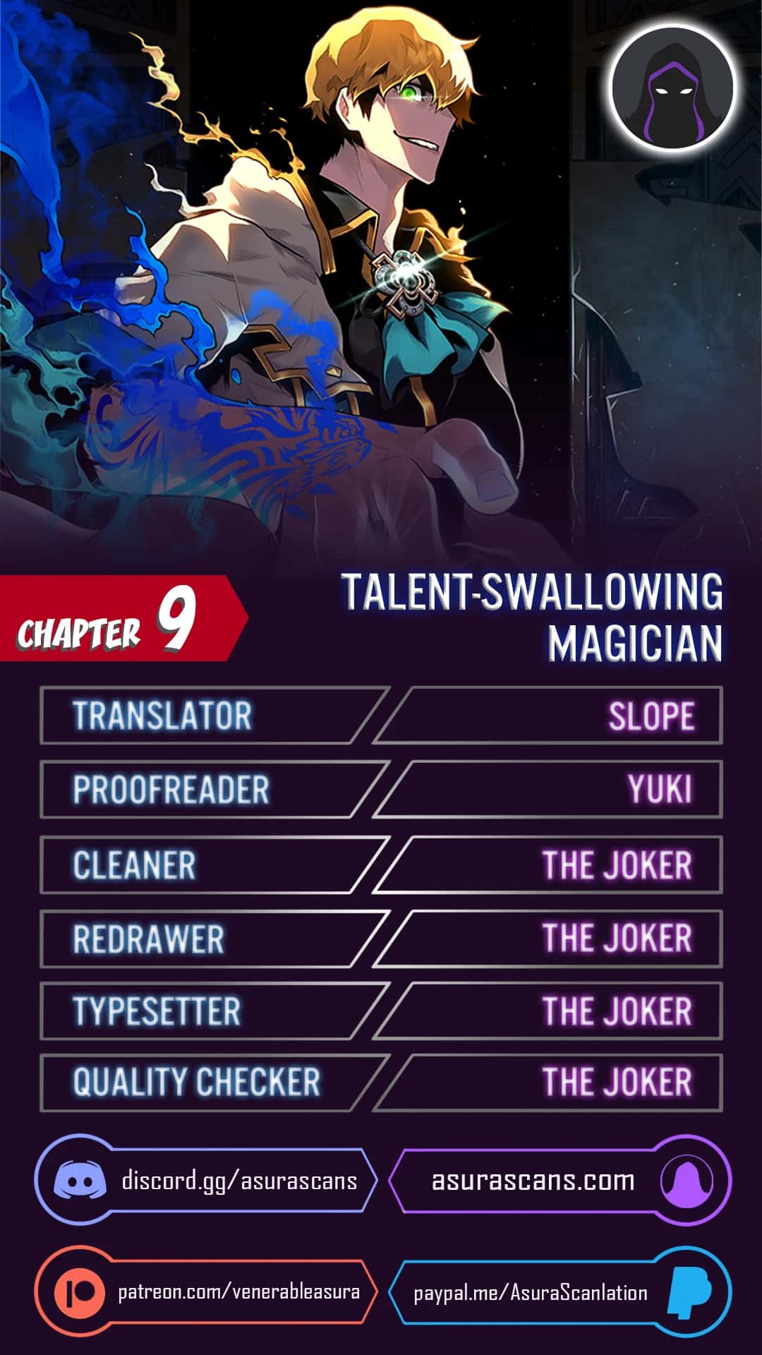Talent-Swallowing Magician Chapter 9 Page 1