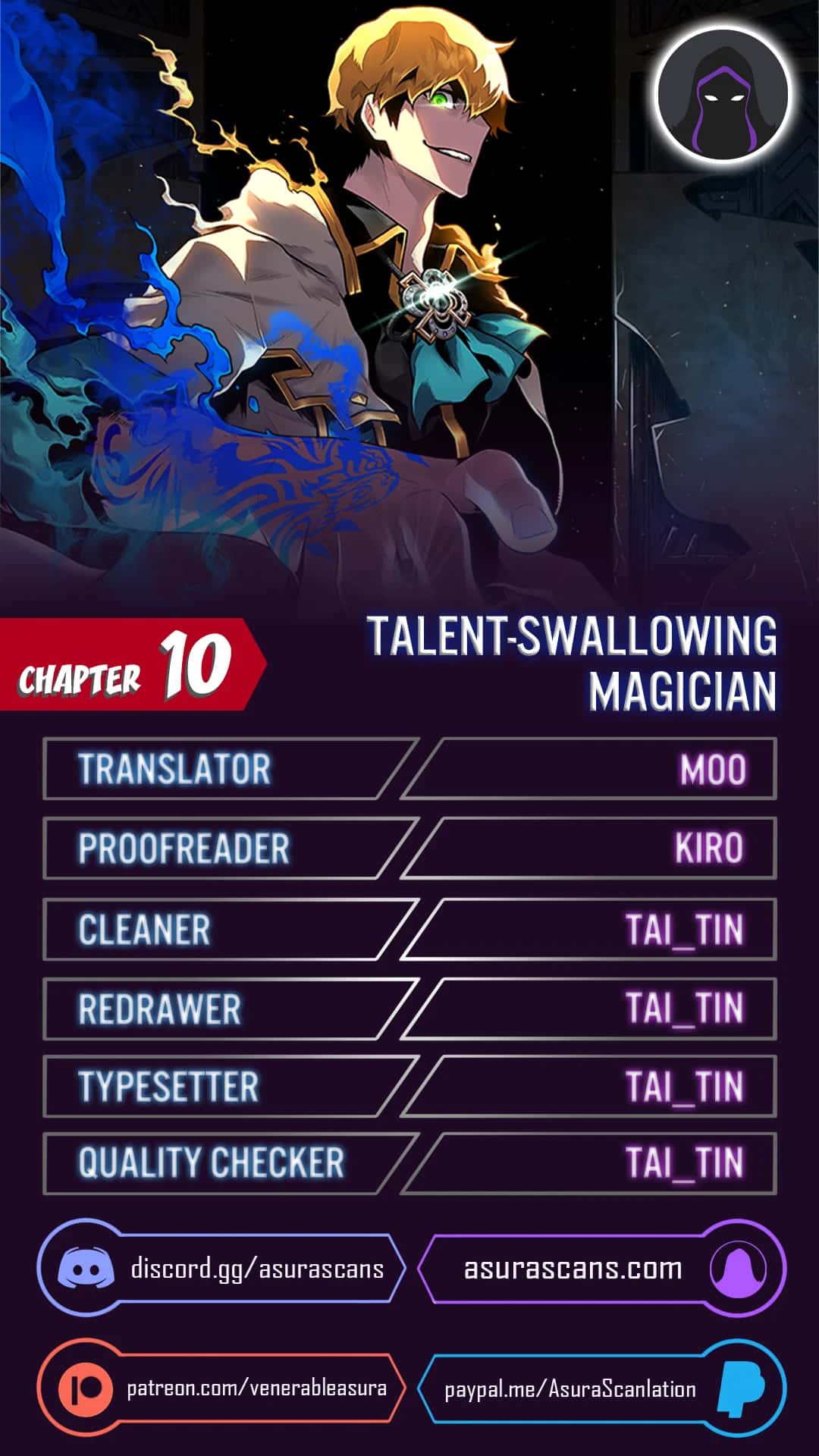 Talent-Swallowing Magician Chapter 10 Page 1