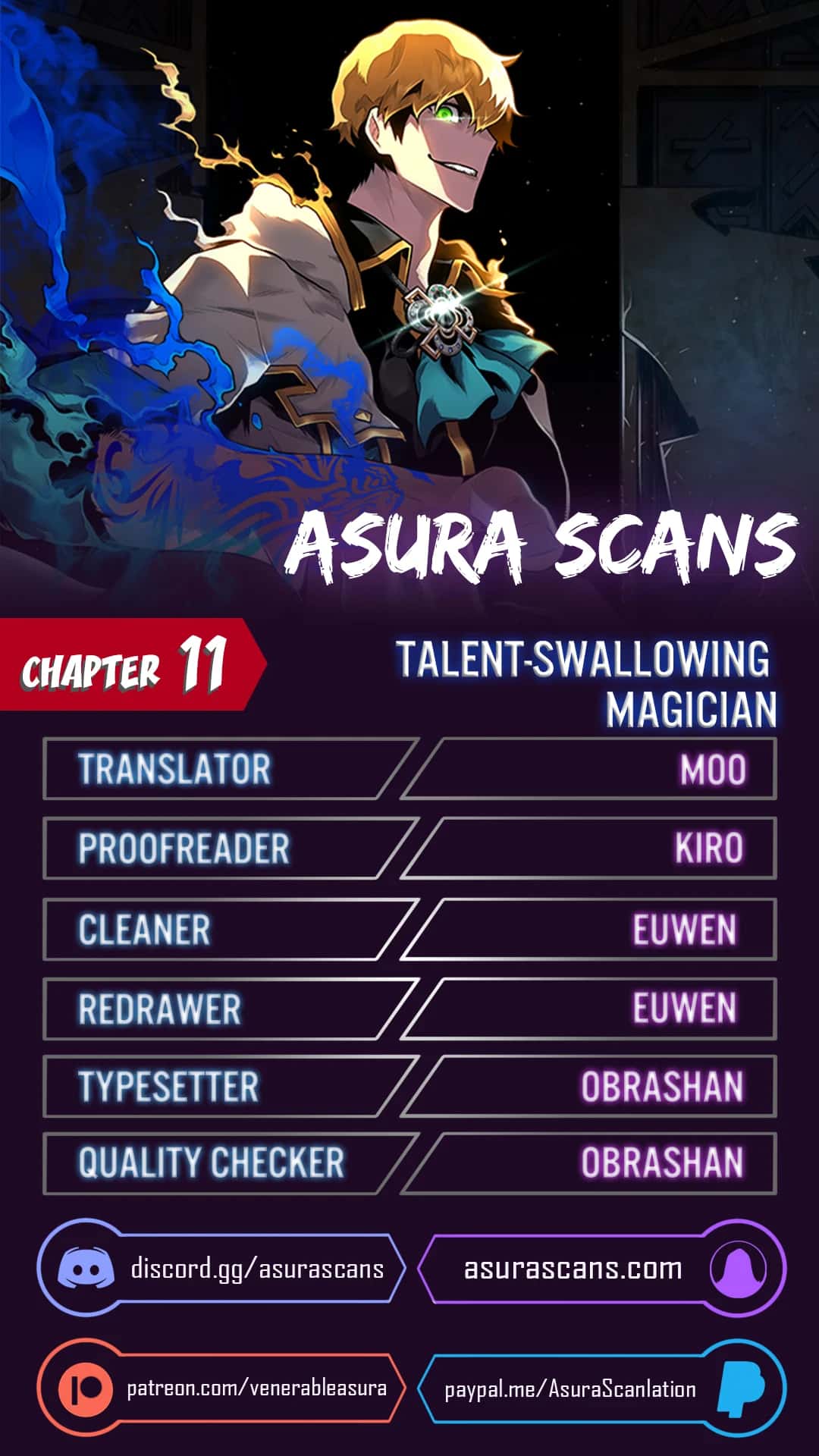Talent-Swallowing Magician Chapter 11 Page 1