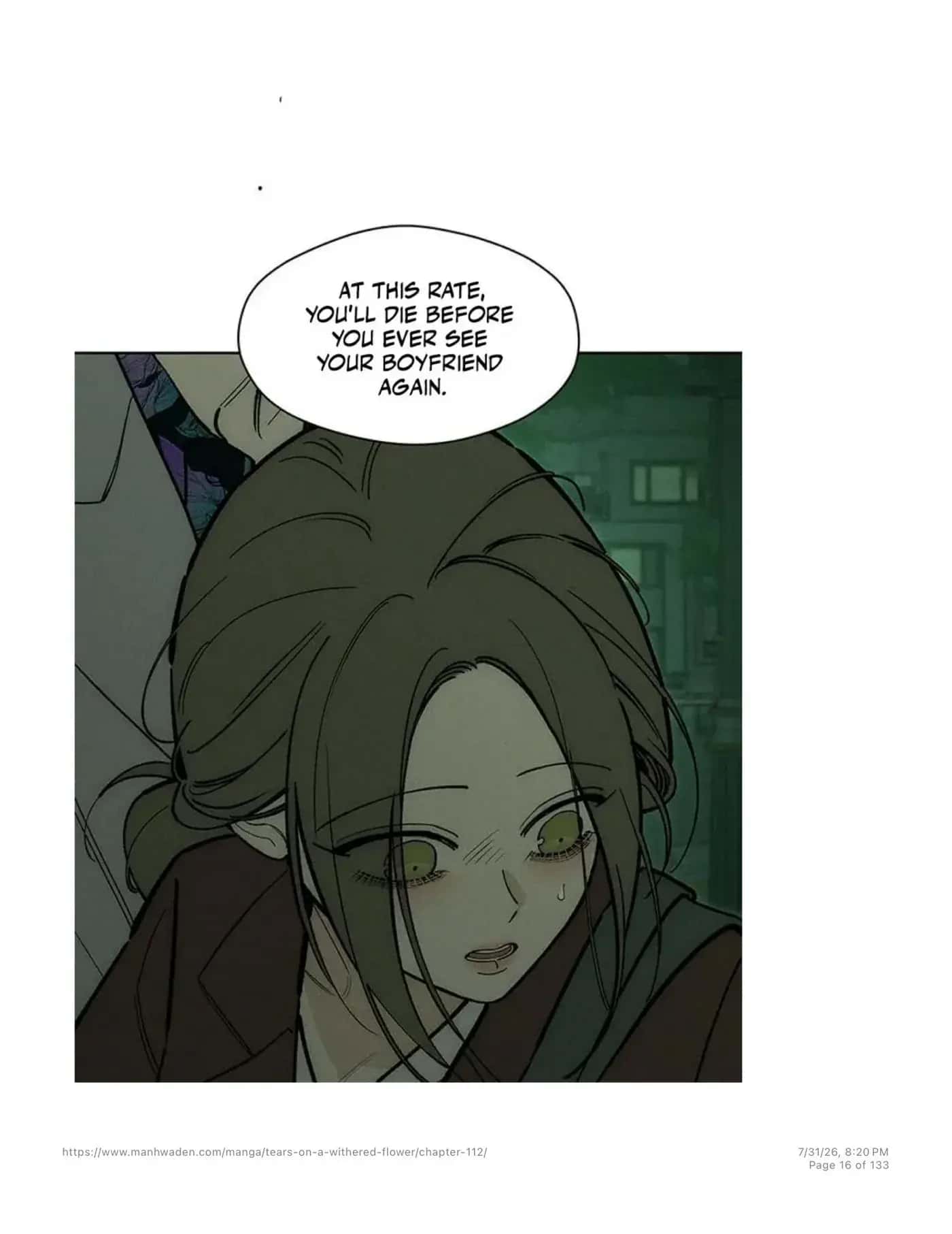 Tears on a Withered Flower Chapter 112 Page 15