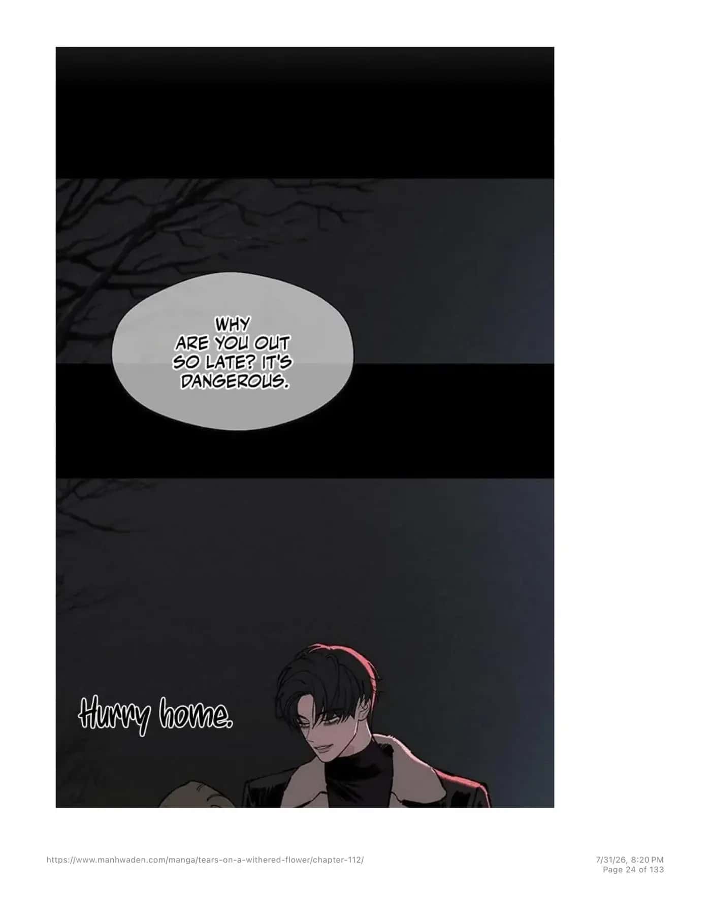 Tears on a Withered Flower Chapter 112 Page 23