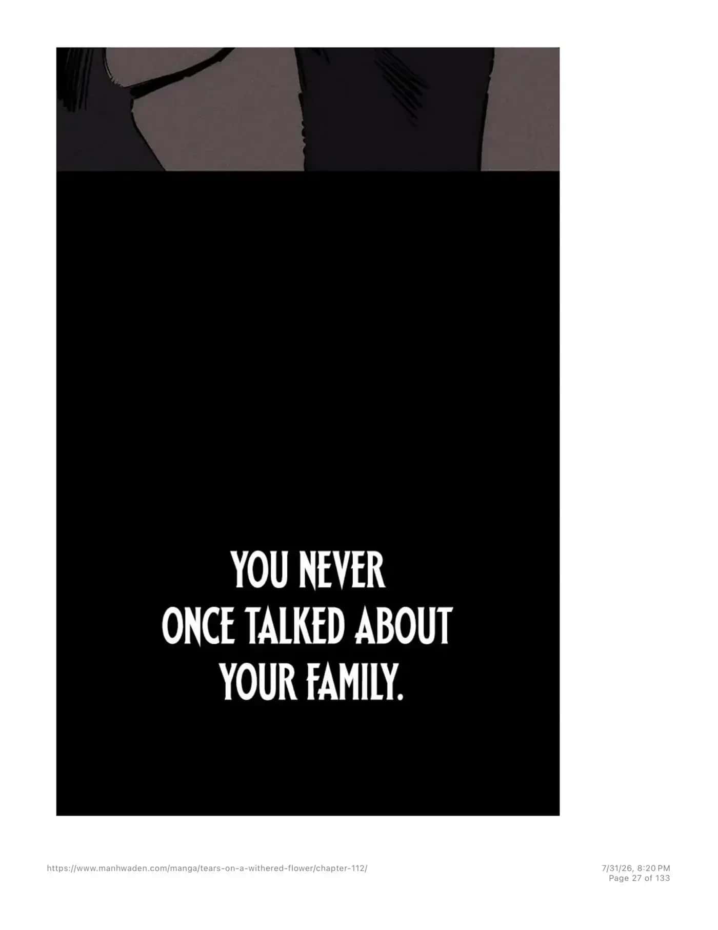 Tears on a Withered Flower Chapter 112 Page 26