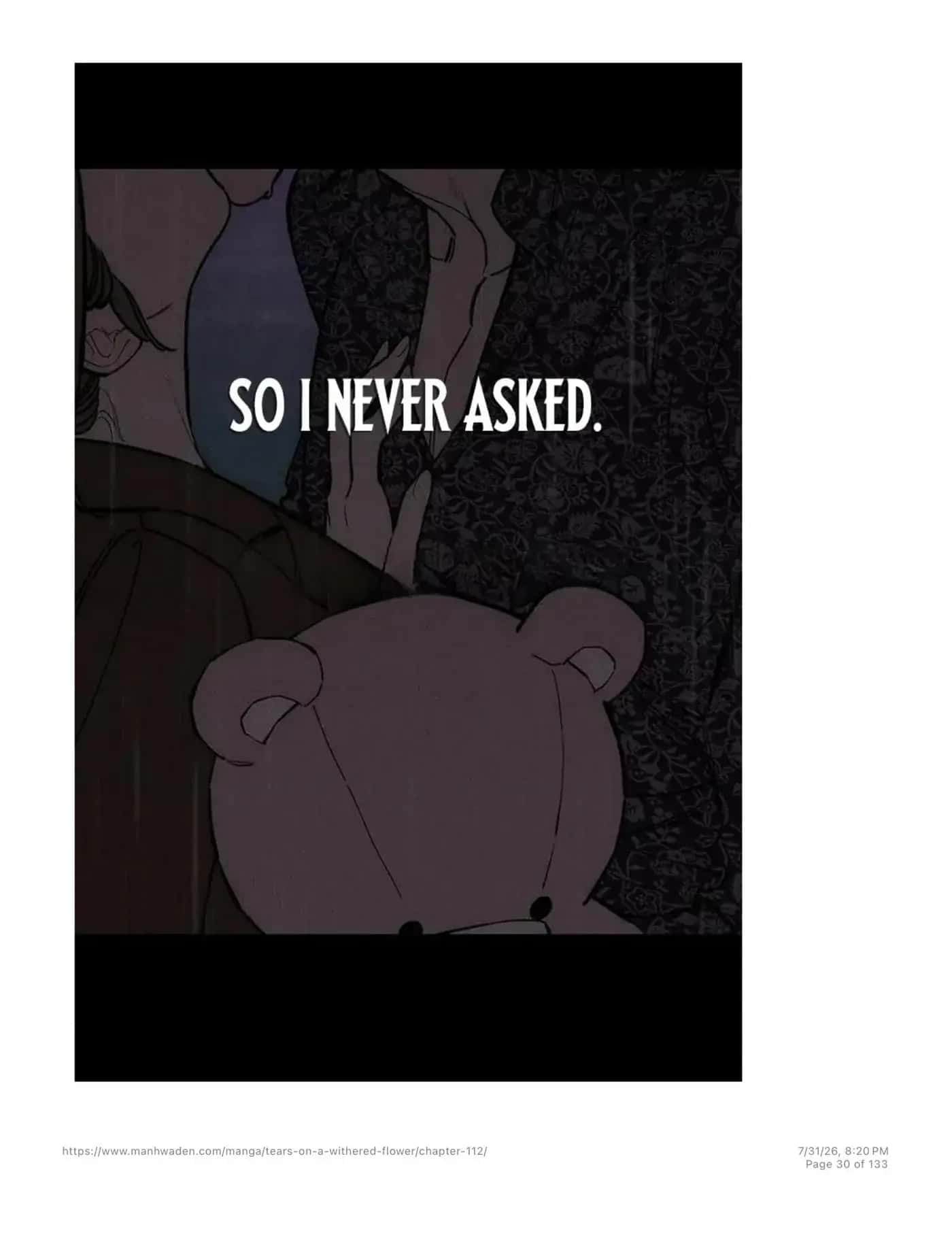 Tears on a Withered Flower Chapter 112 Page 29