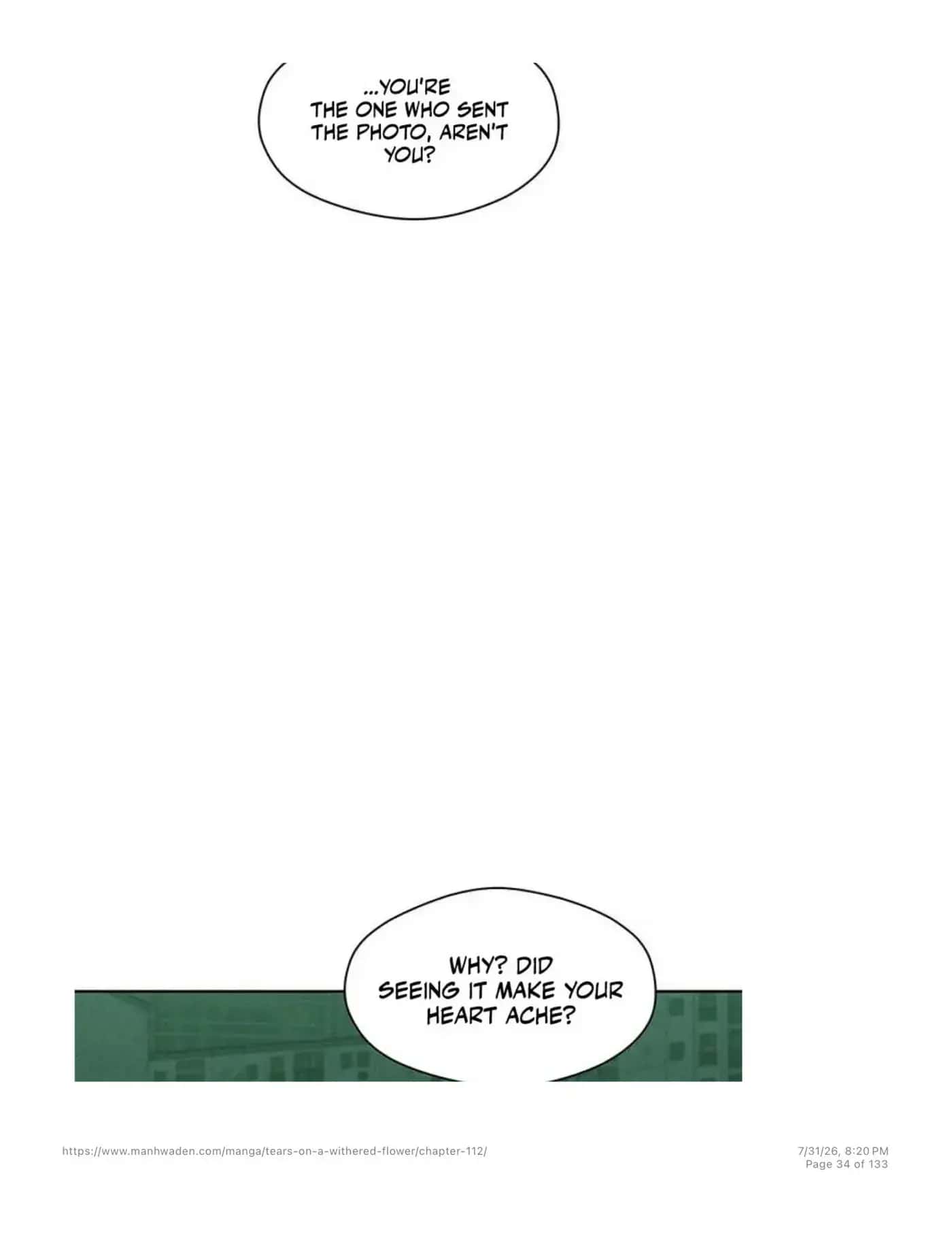 Tears on a Withered Flower Chapter 112 Page 33