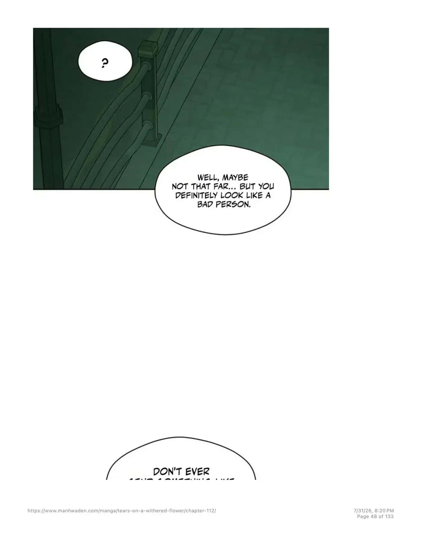 Tears on a Withered Flower Chapter 112 Page 47