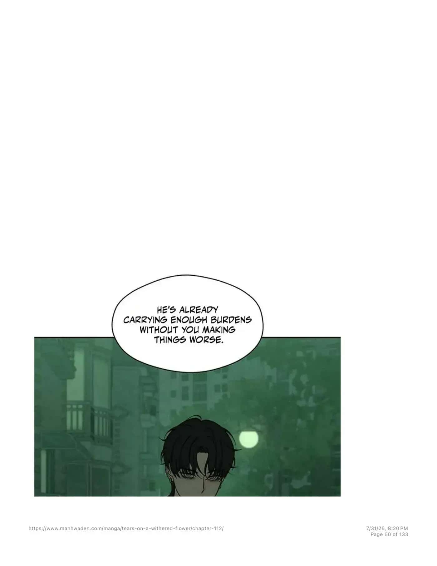 Tears on a Withered Flower Chapter 112 Page 49