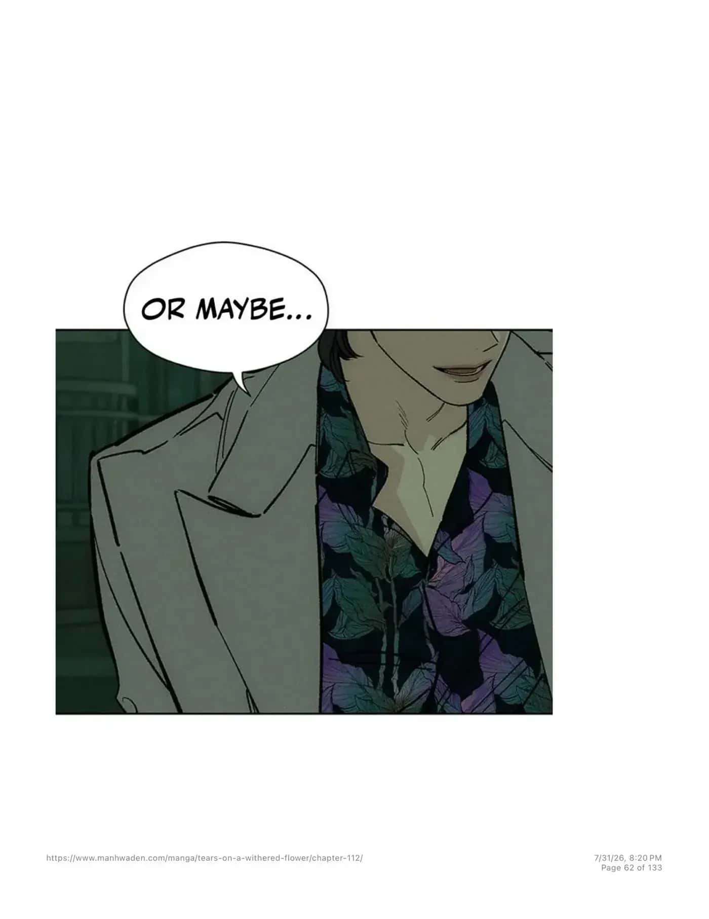 Tears on a Withered Flower Chapter 112 Page 61