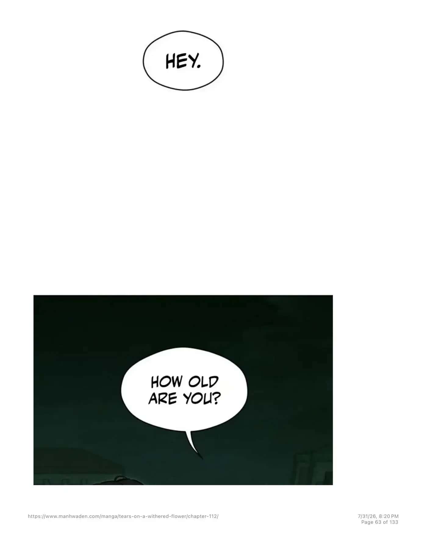 Tears on a Withered Flower Chapter 112 Page 62