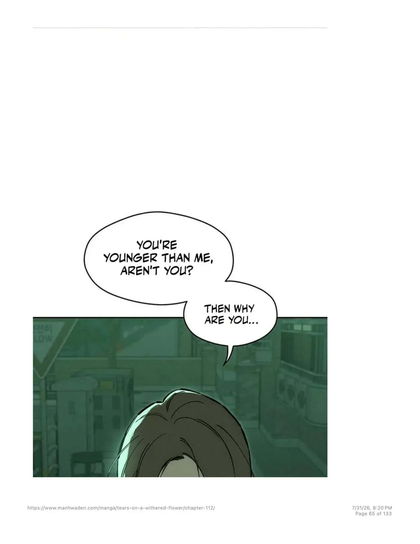 Tears on a Withered Flower Chapter 112 Page 64