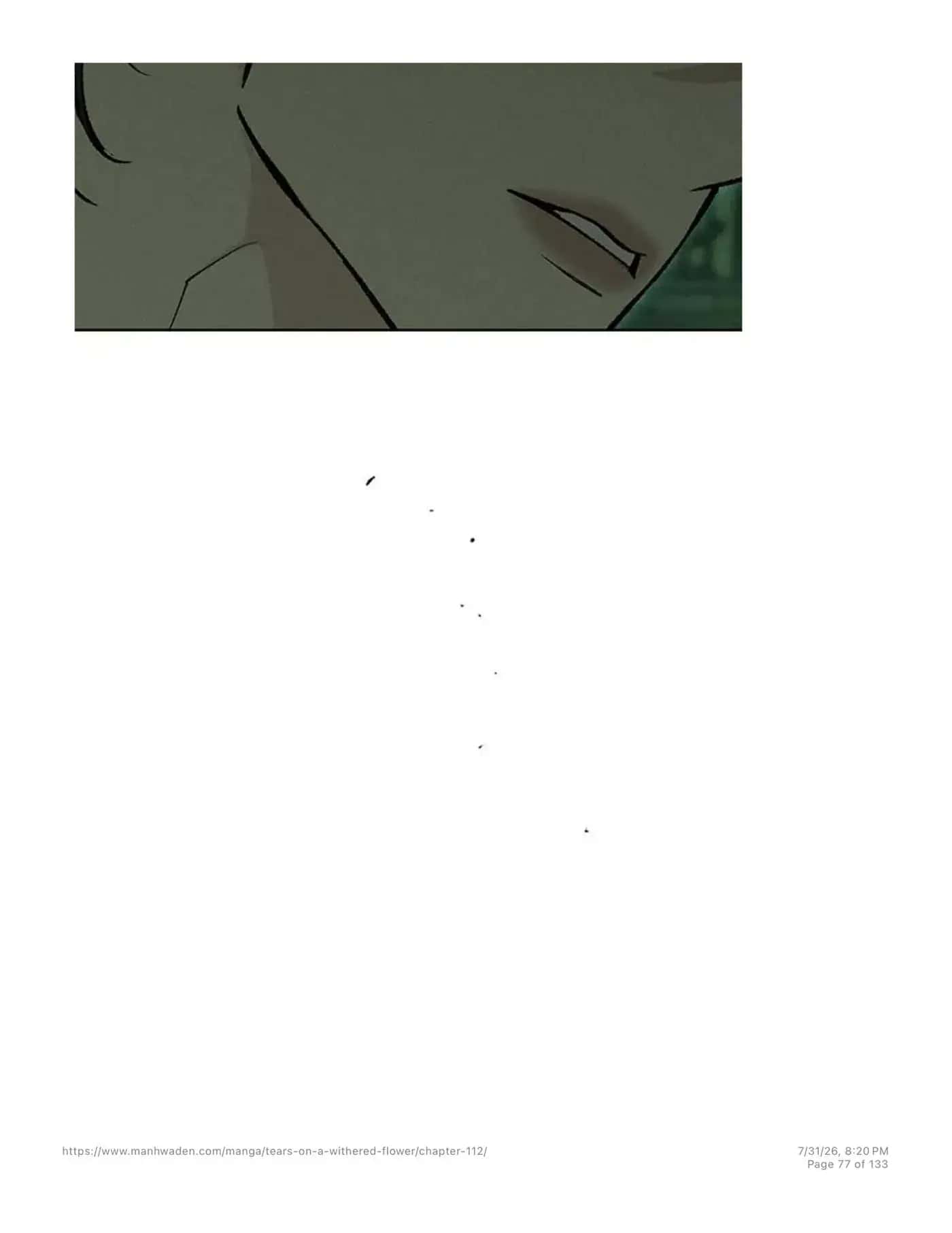 Tears on a Withered Flower Chapter 112 Page 76