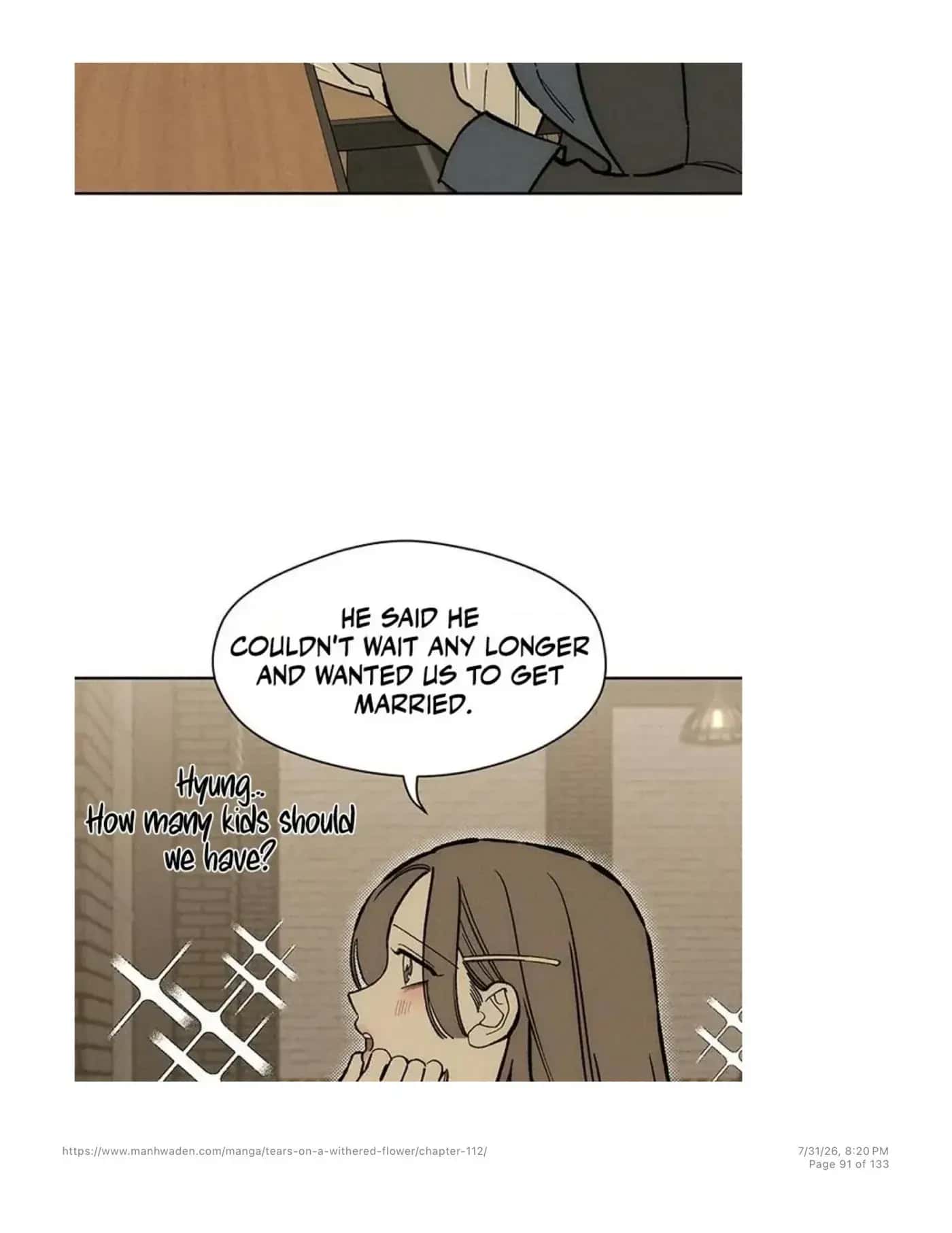 Tears on a Withered Flower Chapter 112 Page 90
