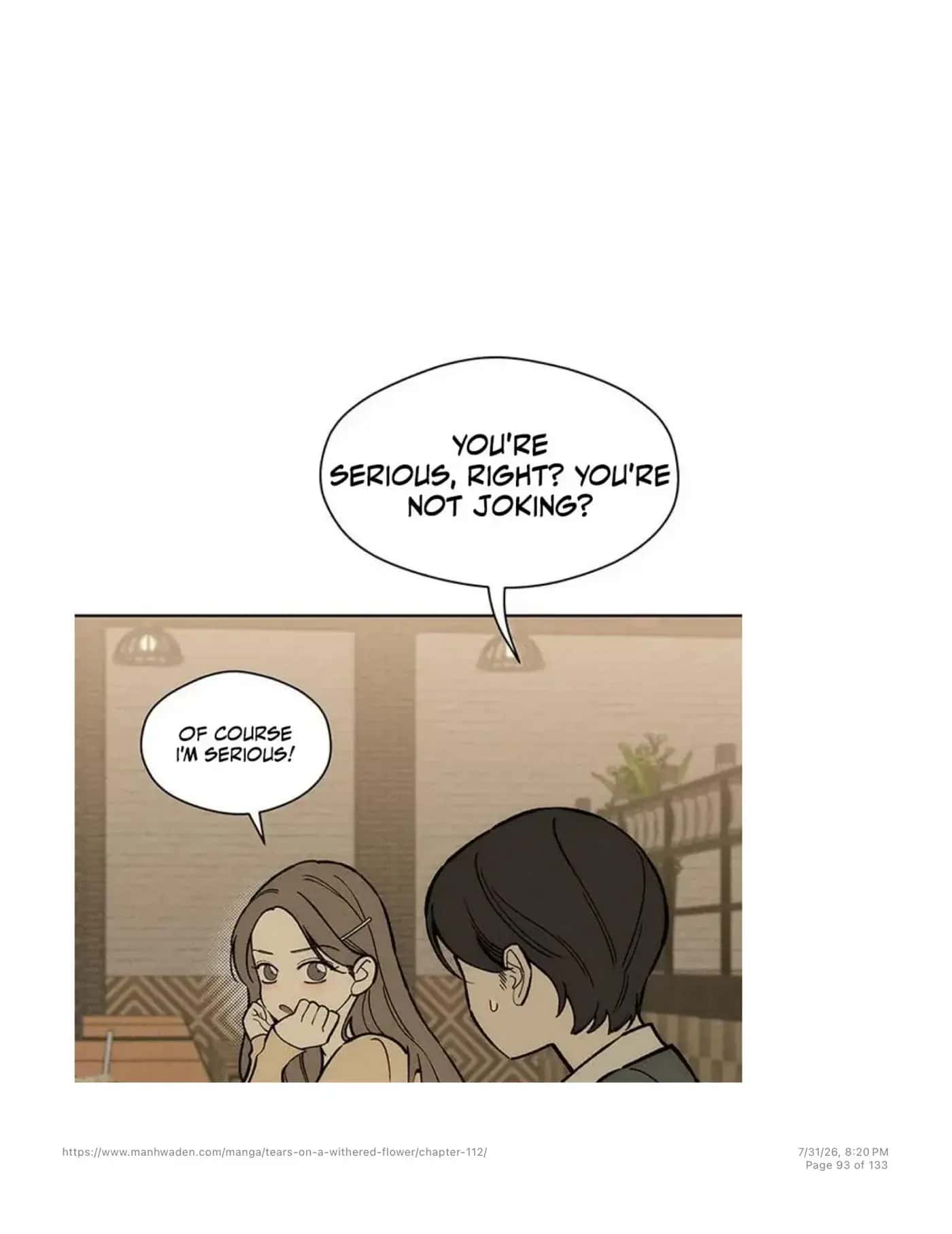 Tears on a Withered Flower Chapter 112 Page 92