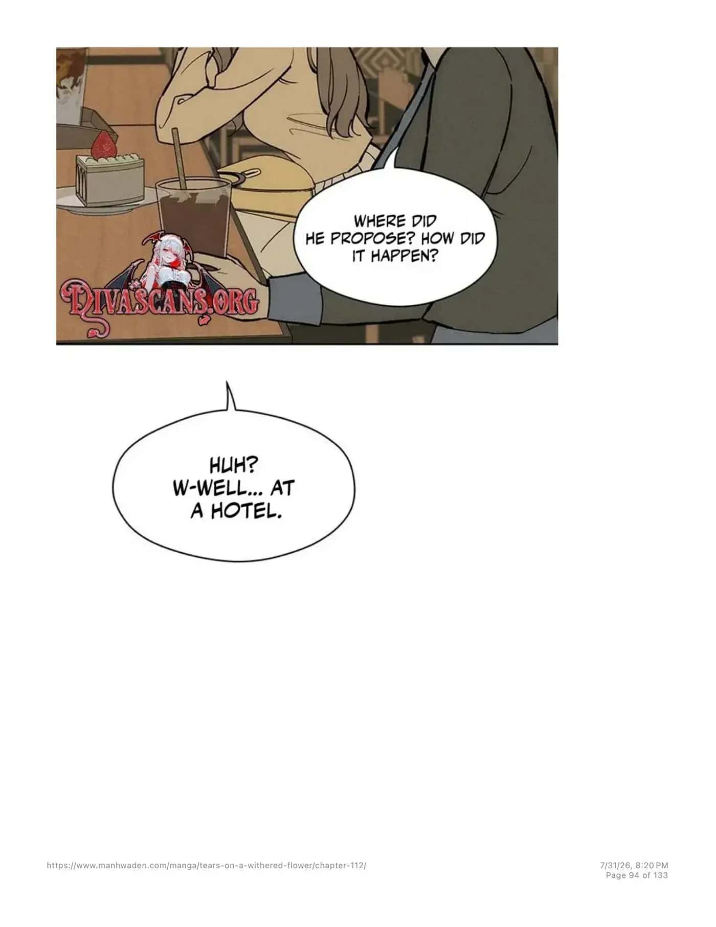 Tears on a Withered Flower Chapter 112 Page 93