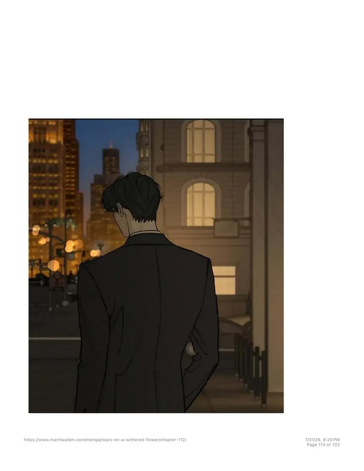 Tears on a Withered Flower Chapter 112 Page 112