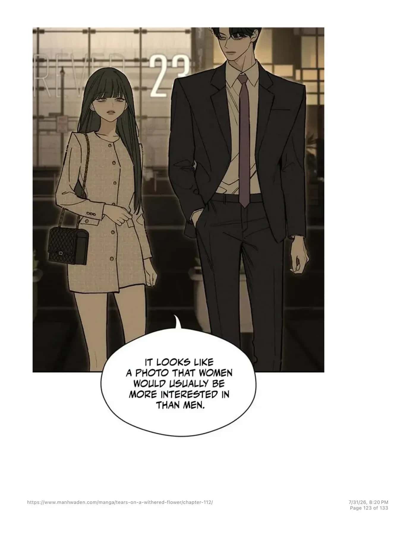 Tears on a Withered Flower Chapter 112 Page 122
