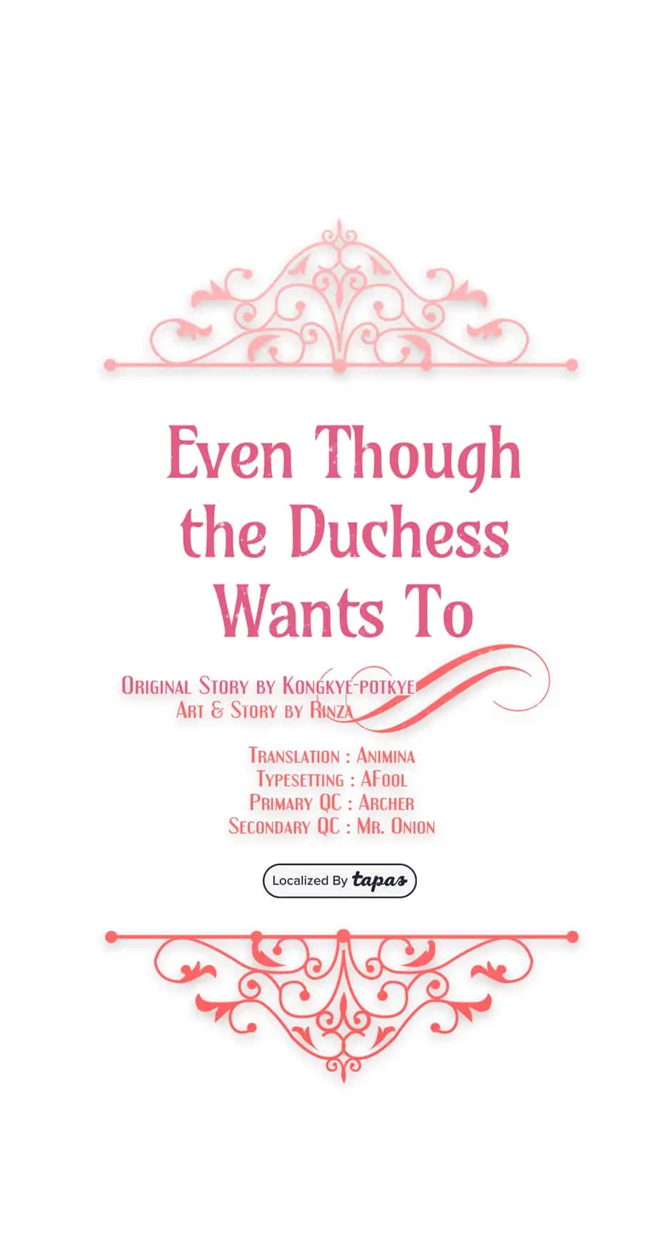 Even Though the Duchess Wants To Chapter 37 Page 9
