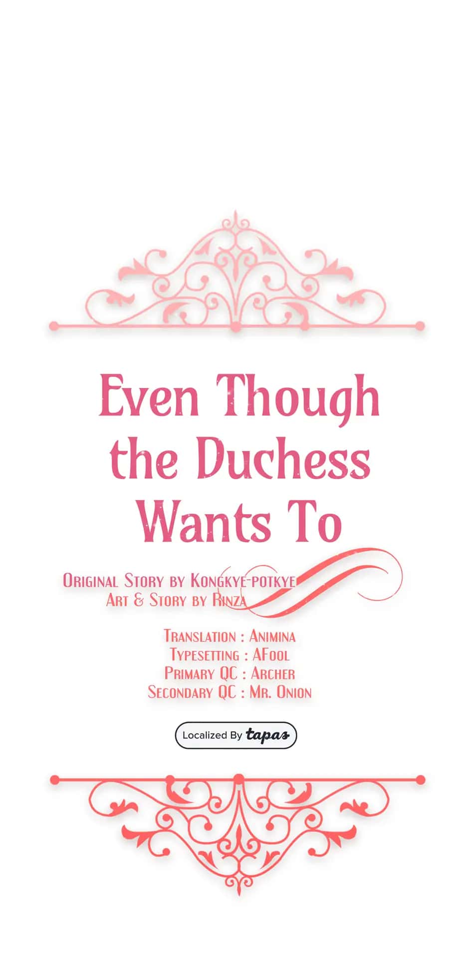 Even Though the Duchess Wants To Chapter 41 Page 7