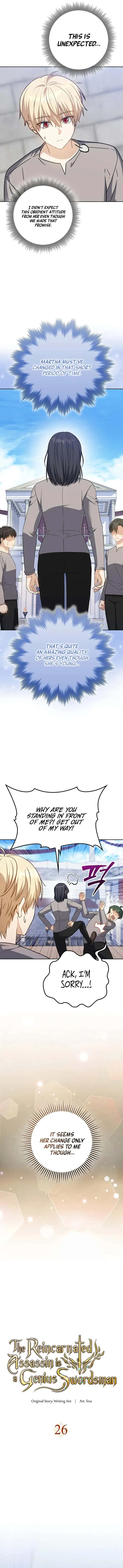 The Reincarnated Assassin Is a Swordmaster Chapter 26 Page 3