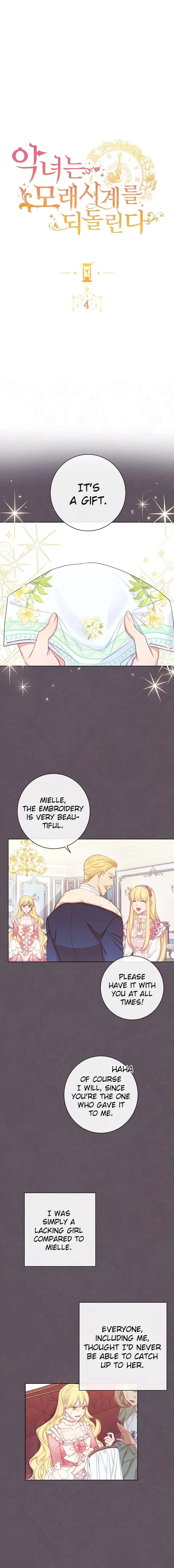 The Villainess Reverses The Hourglass Chapter 4 Page 2
