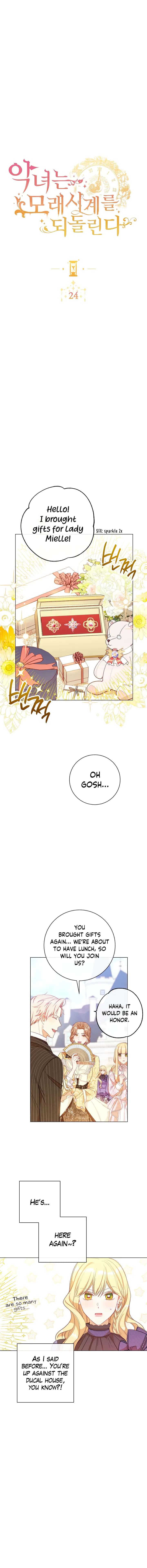 The Villainess Reverses The Hourglass Chapter 24 Page 3