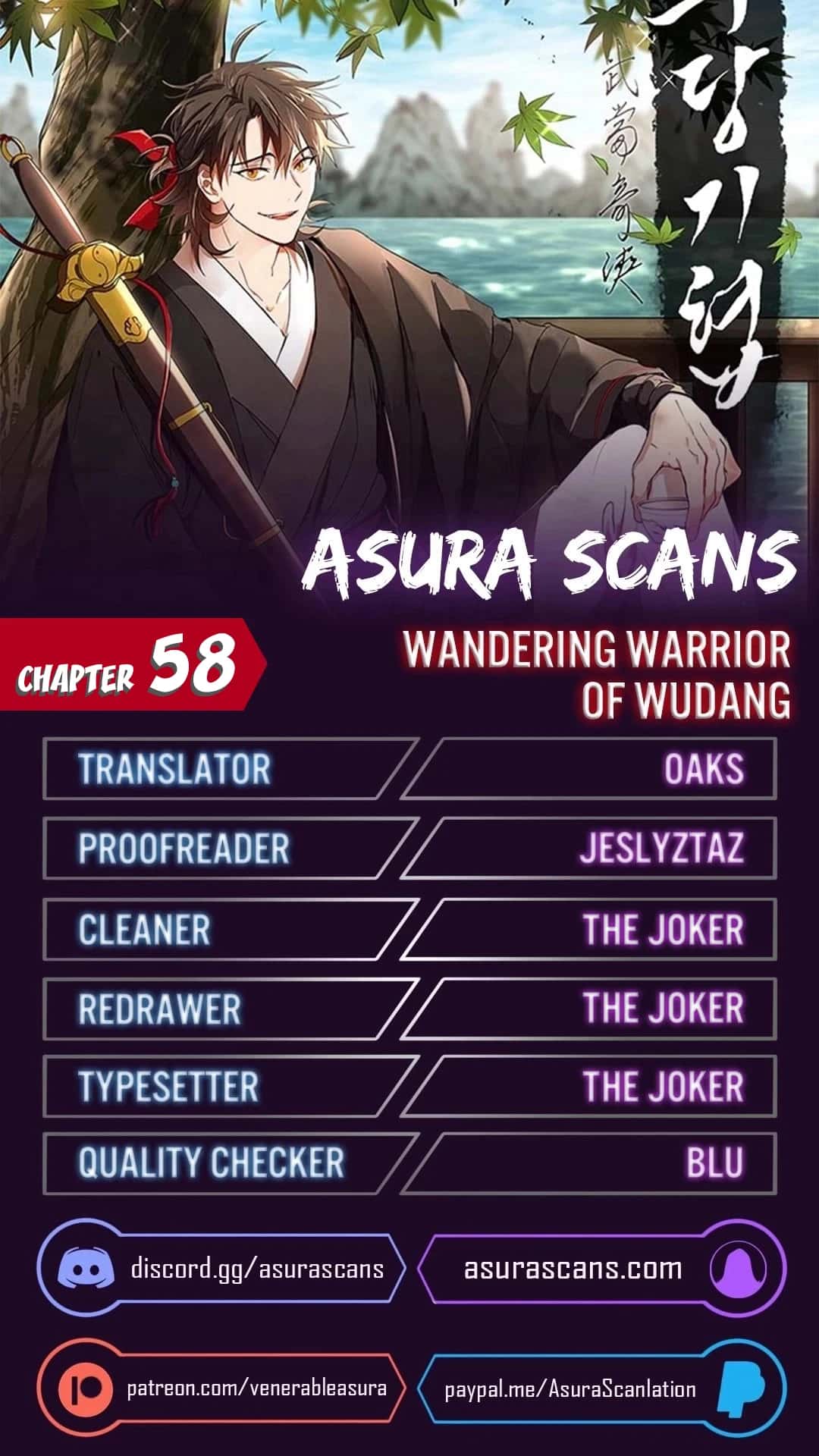 Wandering Warrior of Wudang Chapter 58 Page 1