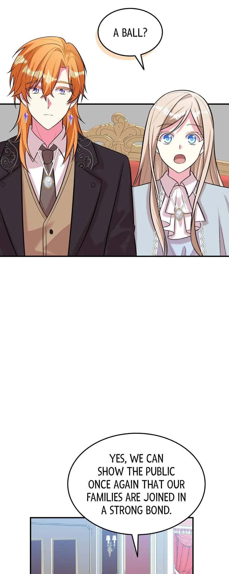 Even though I become a side character, I'm being adored by an overprotective duke Chapter 87 Page 4