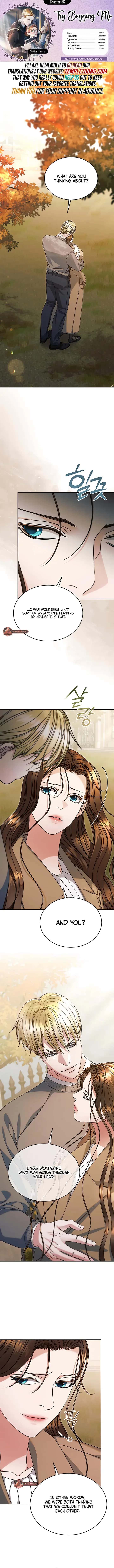 Try Begging Me Chapter 86 Page 1