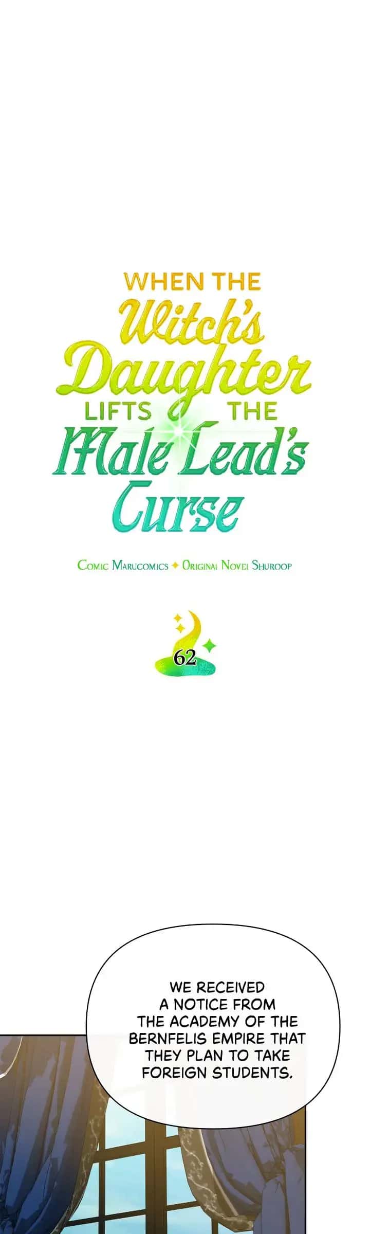 When the Witch's Daughter Lifts the Male Lead's Curse Chapter 62 Page 6